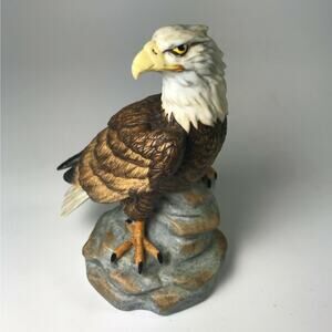 Gorham American Bald Eagle Figurine - Gallery Birds Vignette Collection, Japan
